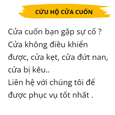 sửa cửa cuốn